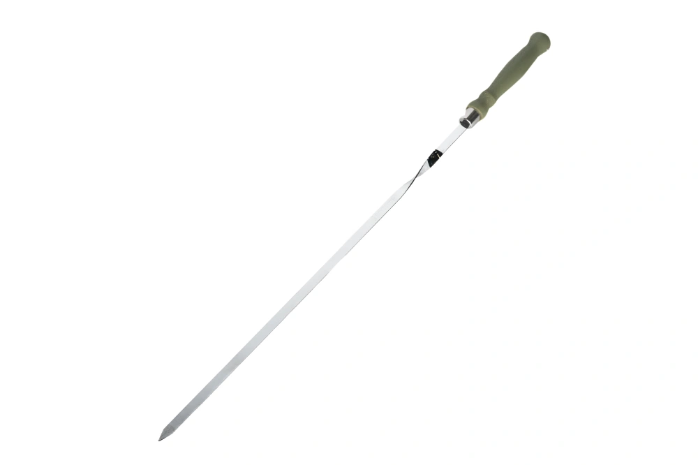 BOYSCOUT Шампур с деревянной ручкой арт.61535, 650х12х2,5мм
