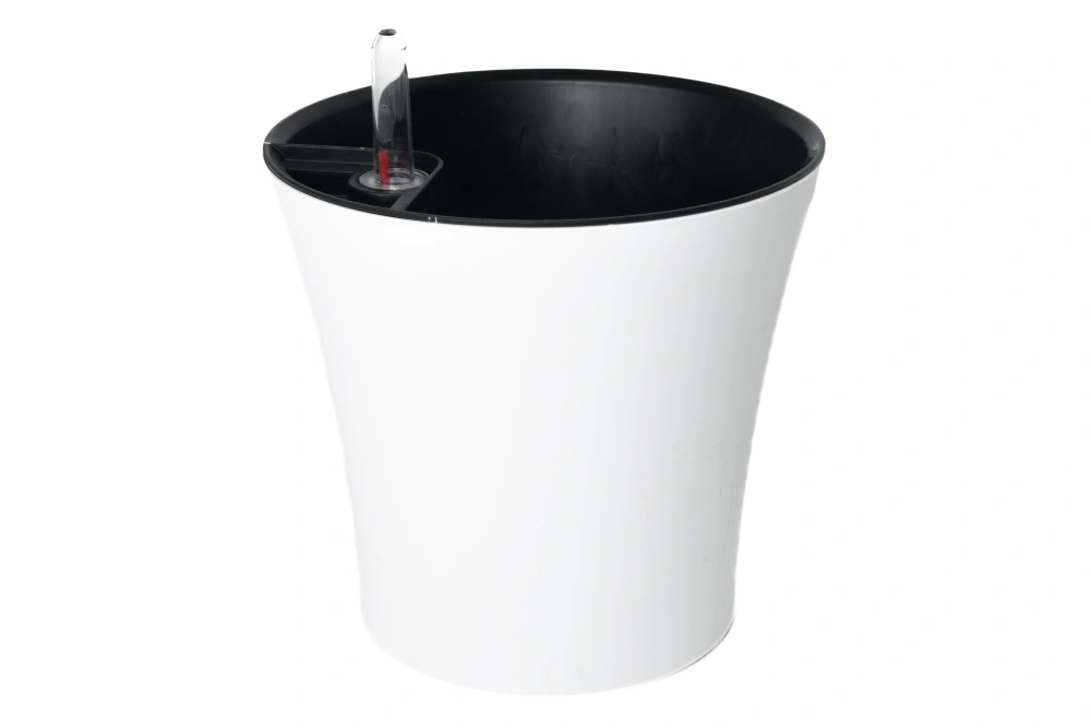 Горшок с автополивом &quot;Комфорт&quot; белый, 2,5л