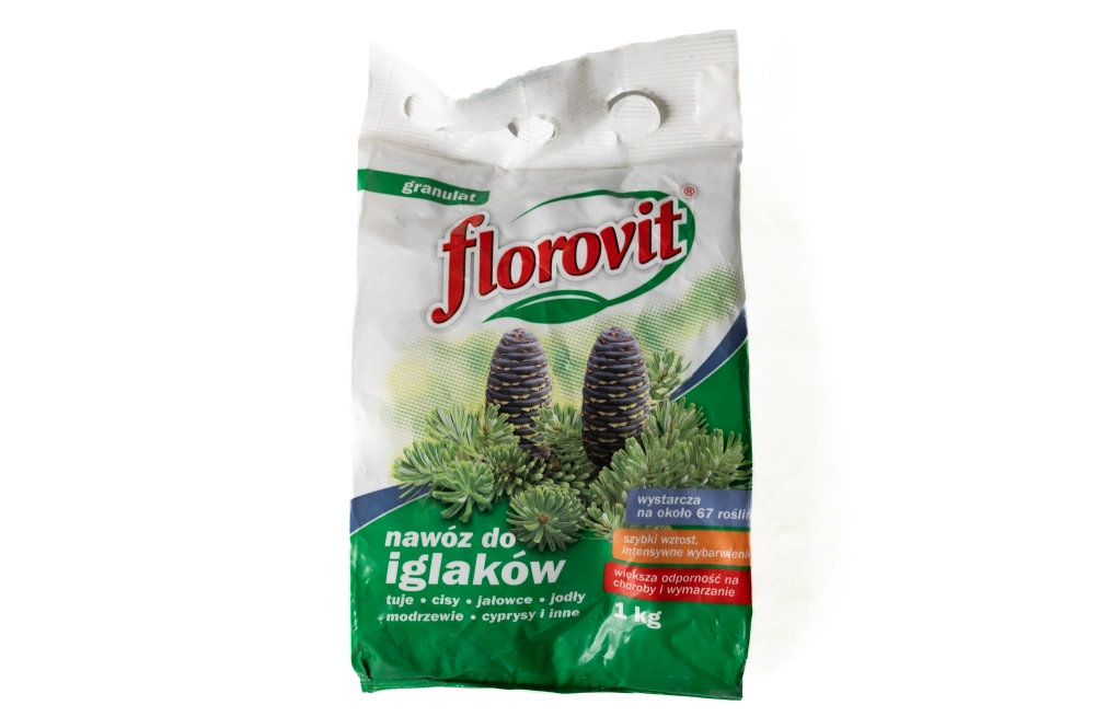 'Florovit' гранулированное садовое удобрение для хвойных растений, 1кг