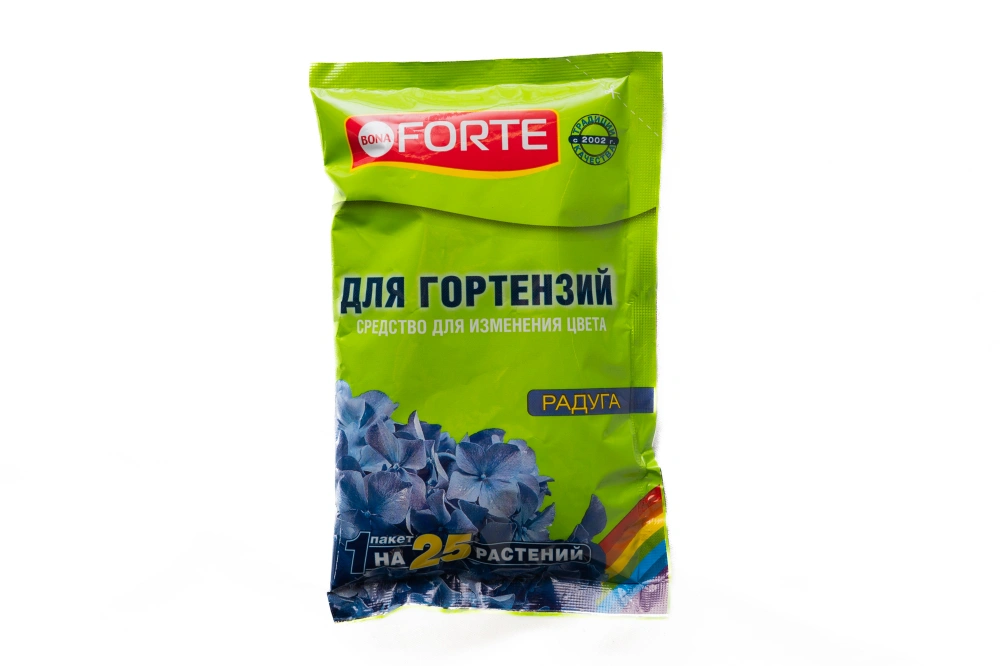 Bona Forte для изменения цвета гортензий 'Радуга', 100гр
