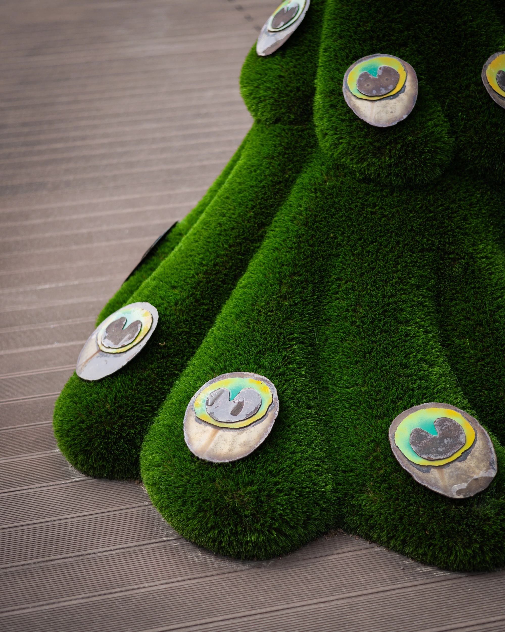 Топиари "Павлин на вазоне",