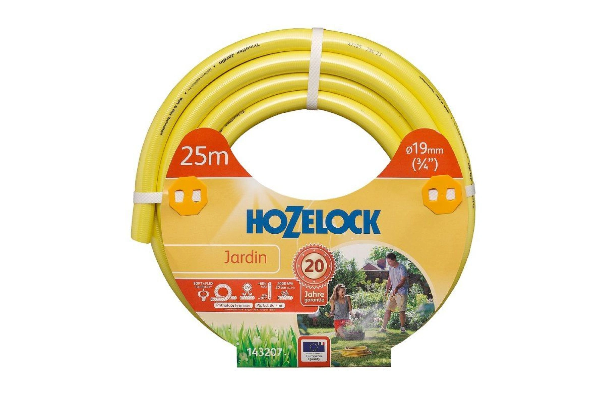 Шланг Hozelock Jardin арт.143207, 19мм 25м