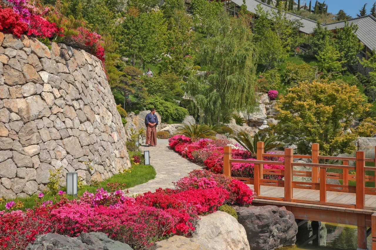 Японский сад «Rikkyo-en» (Отель  Mriya Resort & Spa)