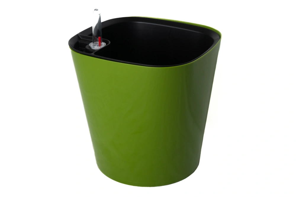 Горшок с автополивом &quot;Комфорт&quot; оливковый, 4,5л