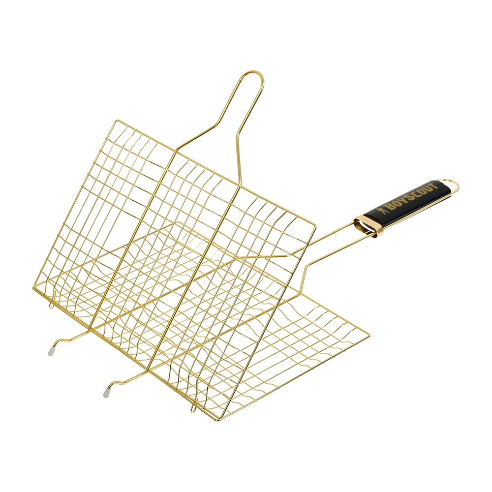 BOYSCOUT Решетка-гриль для 6 порций блюд GOLD арт.61908,