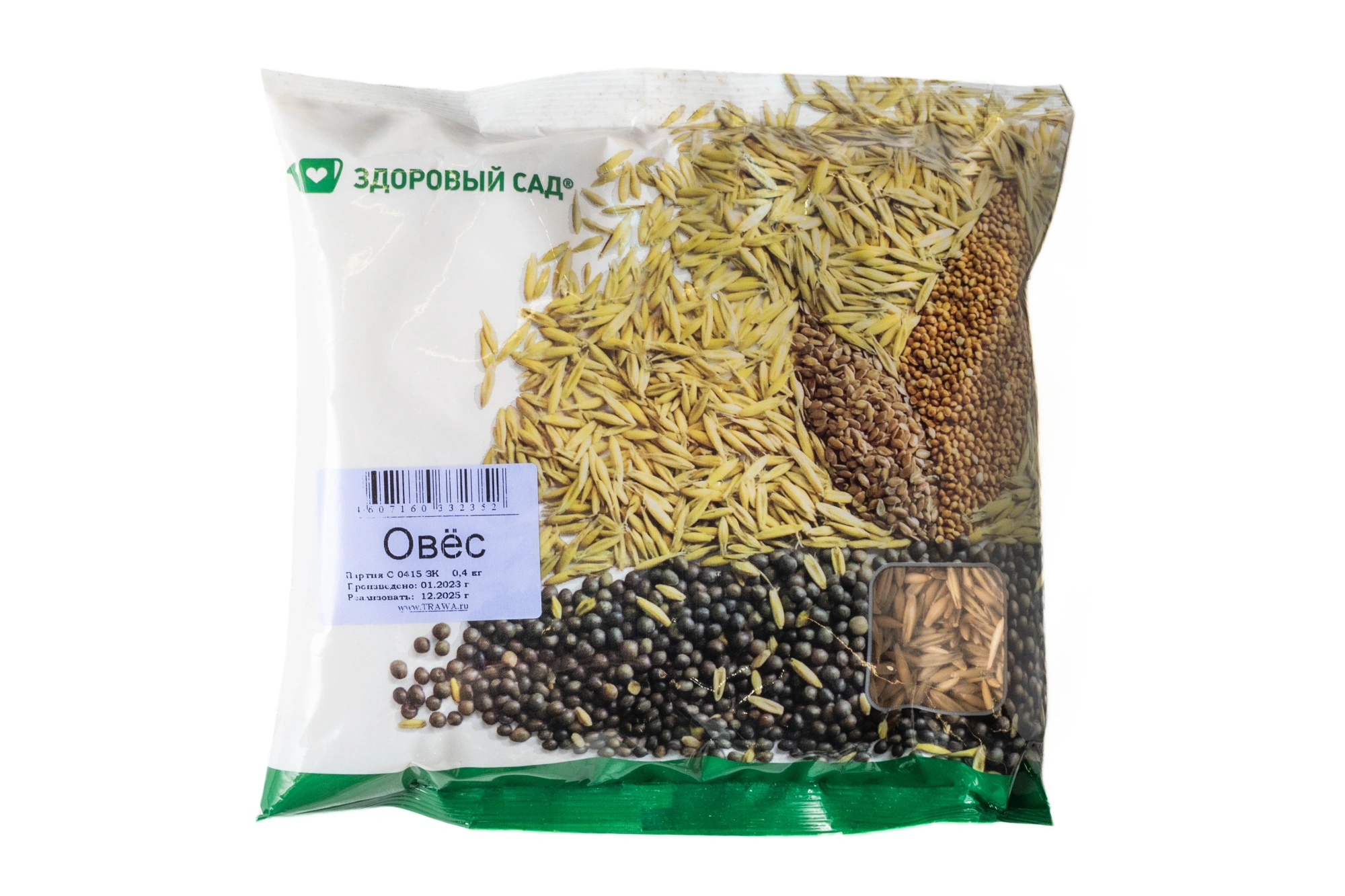 Смесь 'Овес' , 0,4 кг (п/пакет)