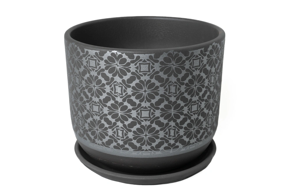 Гипюр серый бук №3,