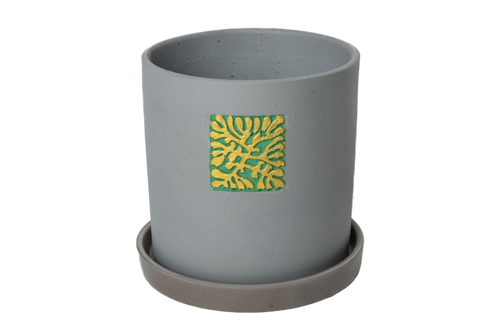 Идея лофт зеленый цилиндр №2,