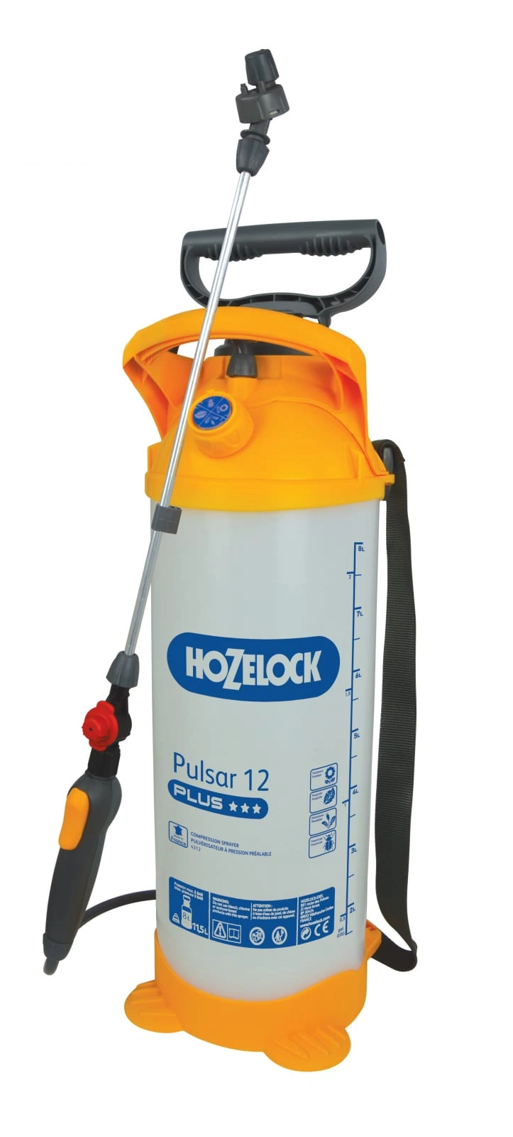 Опрыскиватель HoZelock Pulsar Plus+форсунка арт.4312, 12л