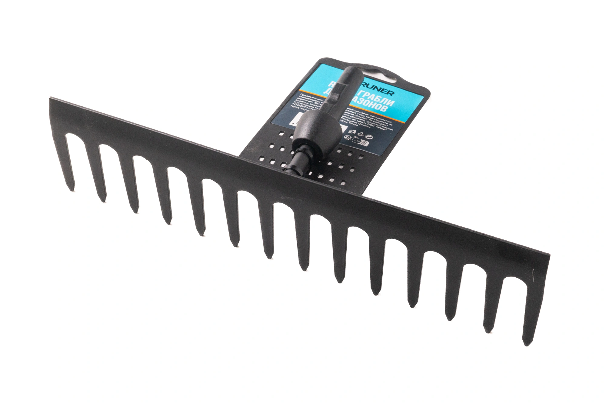 Грабли для газонов 35см (насадка для комбисистемы) Pruner арт. RH-30,