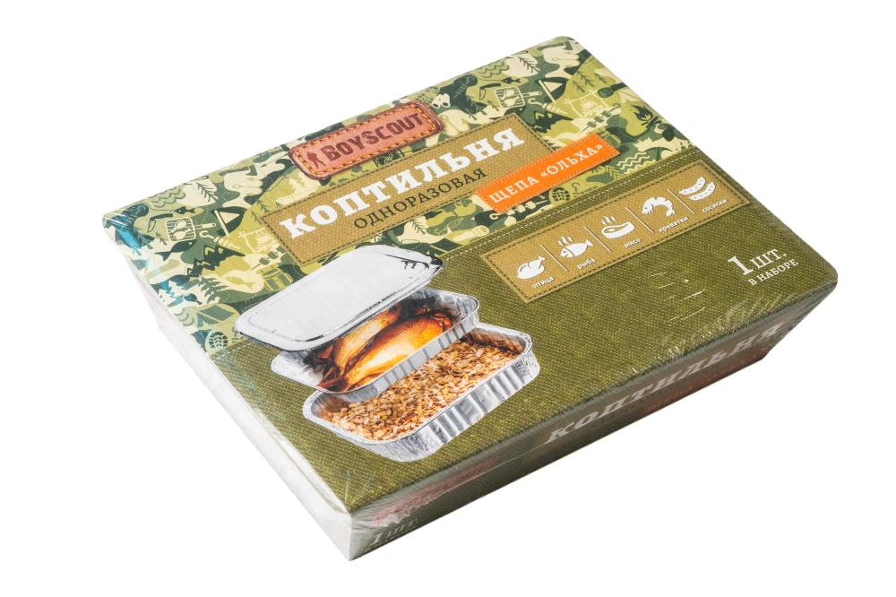 BOYSCOUT Щепа для копчения &quot;Ольха&quot; арт.61043, 1л