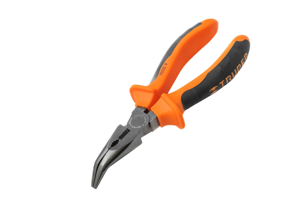 Длинногубцы изогнутые 150мм T302-6X арт.17337,