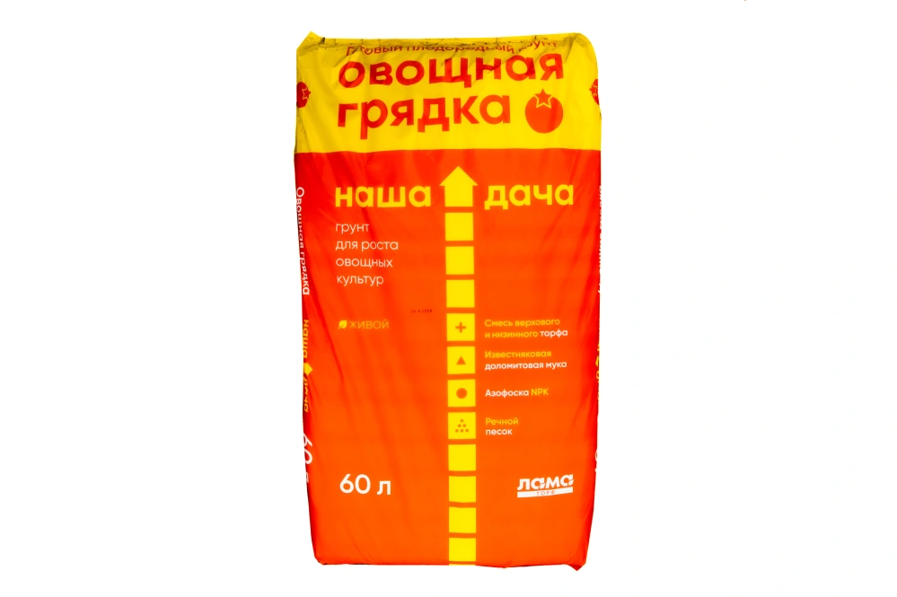 Грунт Наша Дача 'Овощная грядка', 60л