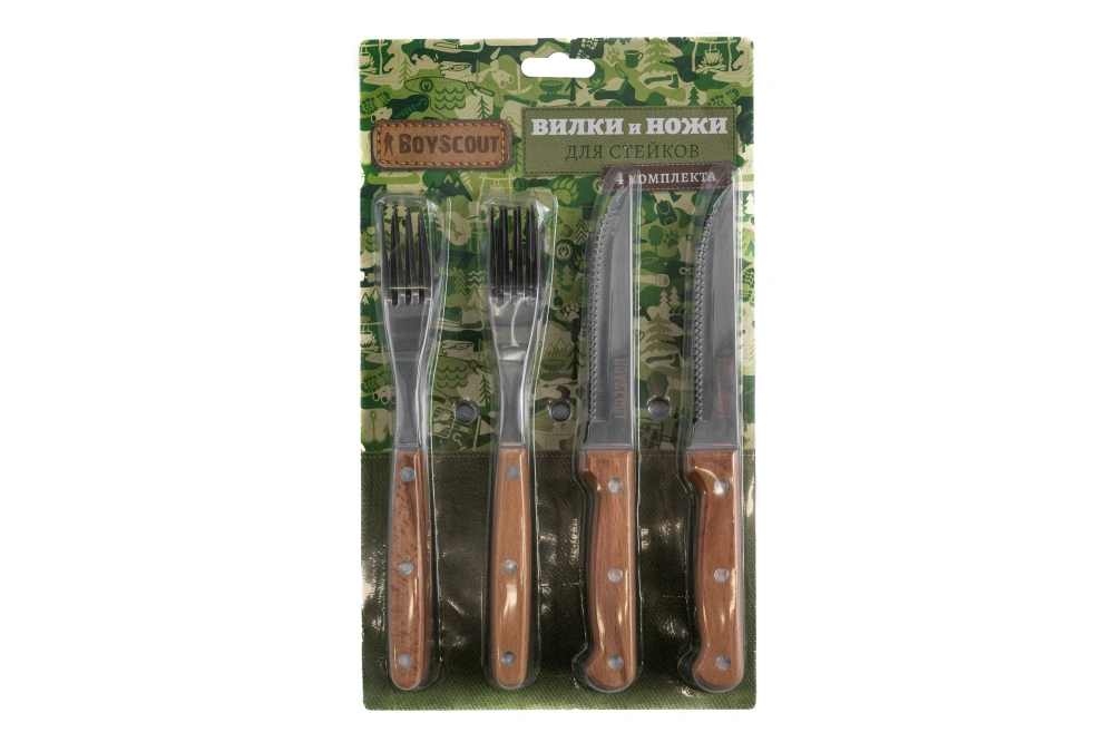 BOYSCOUT Набор для стейков на 4 персоны арт.61557,