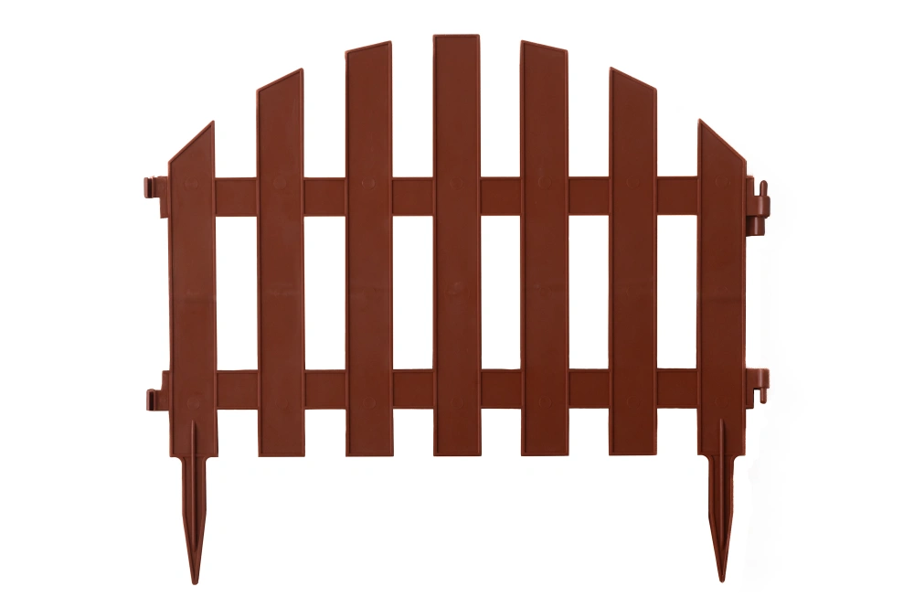 Заборчик 'Уютный сад' (терракот), 7шт. 2,67м