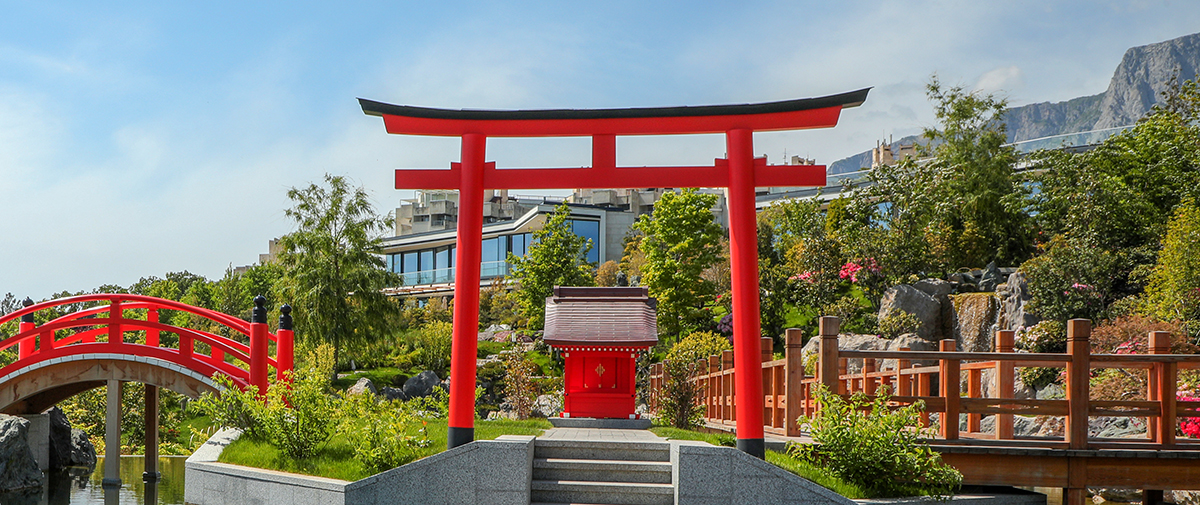 Японский сад «Rikkyo-en» (Отель  Mriya Resort & Spa)