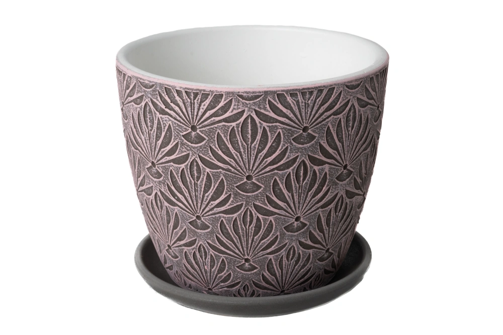 Веер розовый бутон №2,