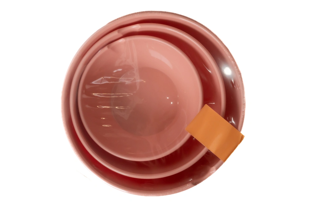 Набор мисок HELSINKI 3 шт (3л, 2л, 1л) персиковая карамель арт.PT127813040,