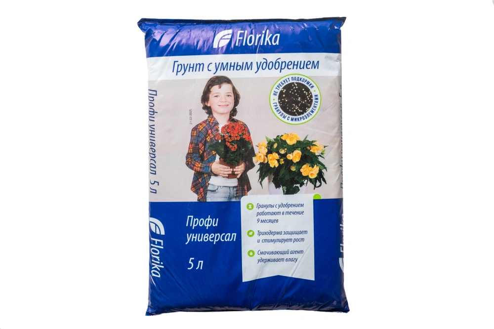 Плодородный грунт Флорика 'Профи-Универсал', 5л