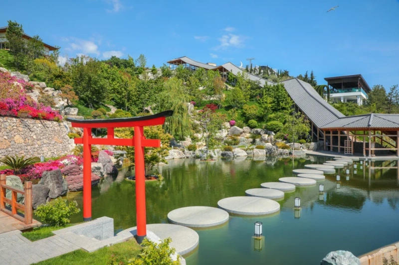 Японский сад «Rikkyo-en» (Отель  Mriya Resort & Spa)