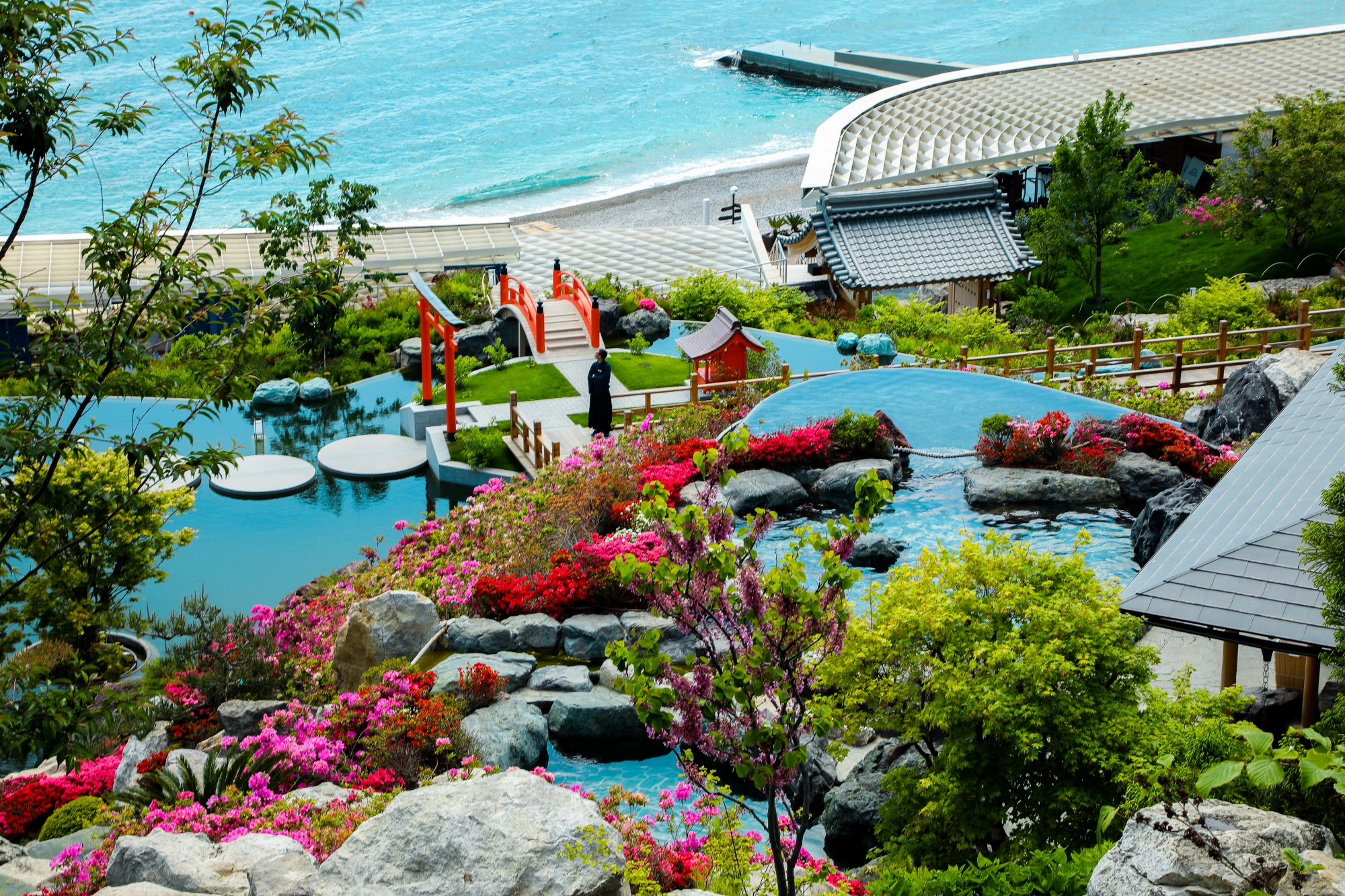 Японский сад «Rikkyo-en» (Отель  Mriya Resort & Spa)
