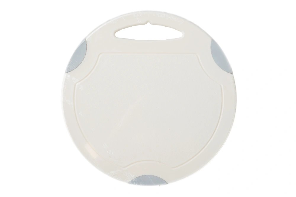 Доска разделочная Plast Team малая круглая молочный туман арт.PT149812048, 275х275х7мм