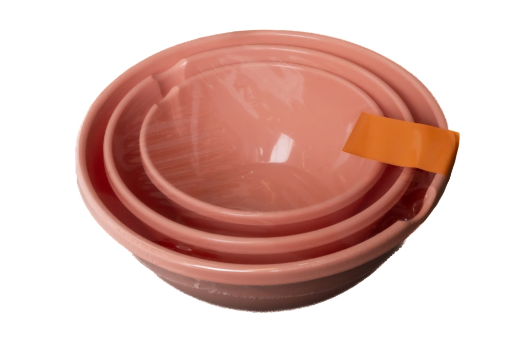 Набор мисок HELSINKI 3 шт (3л, 2л, 1л) персиковая карамель арт.PT127813040,