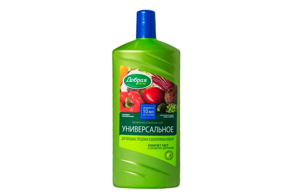 &quot;Добрая сила&quot; Жидкое органо-минеральное удобрение Универсальное, 1л