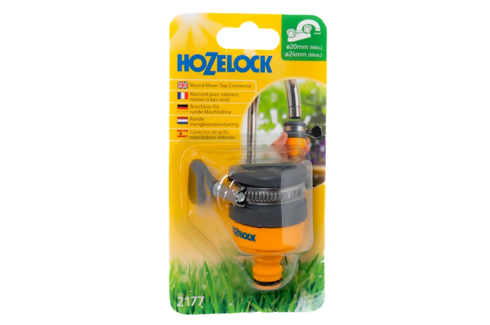 Коннектор для крана-смесителя круглого сечения арт. 2177, до 24мм